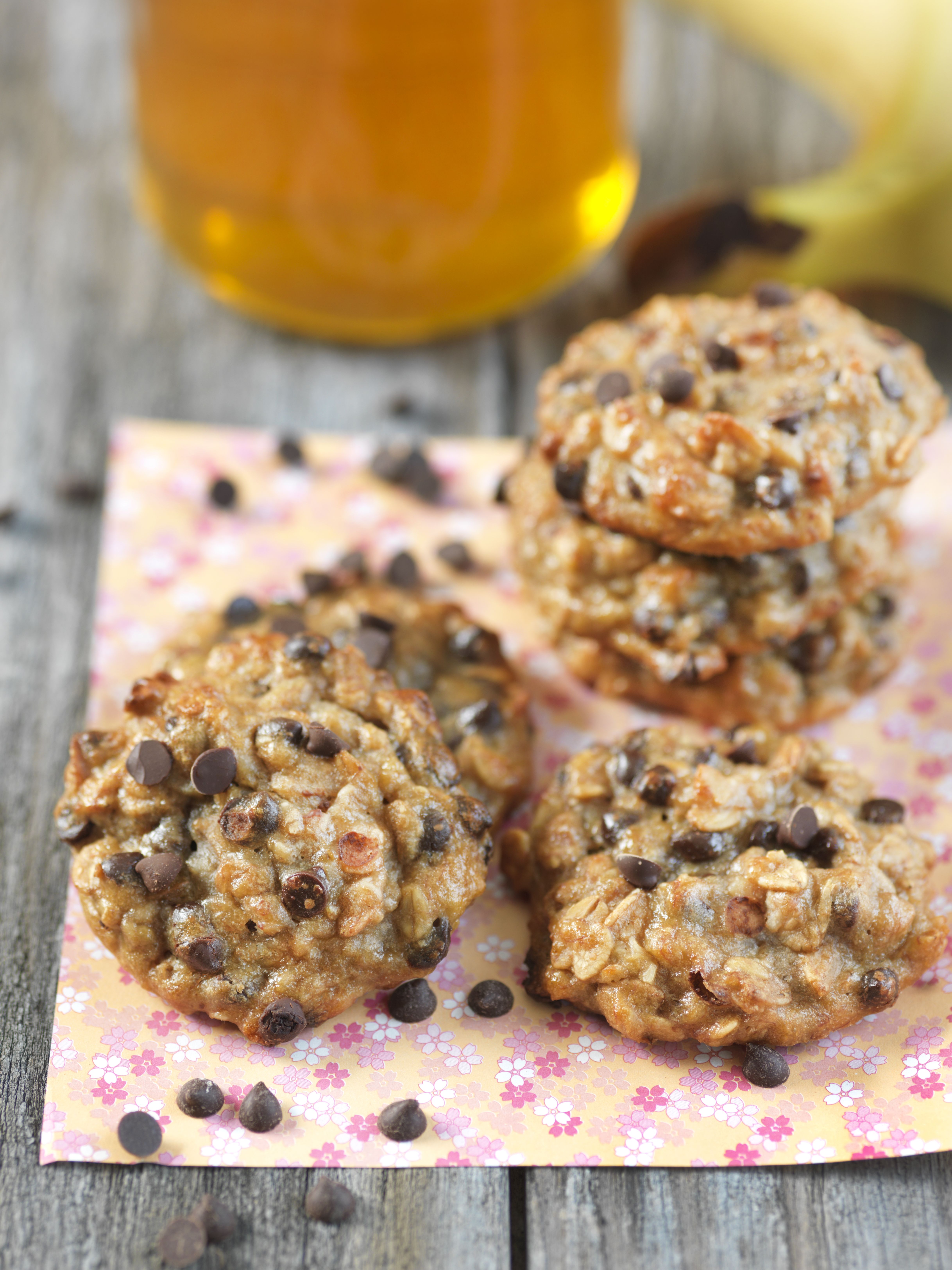 Cookies banane et 5 céréales Cookies banane et 5 céréales