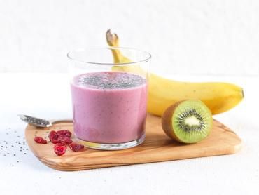 Smoothie kefir et cranberries Smoothie kefir et cranberries